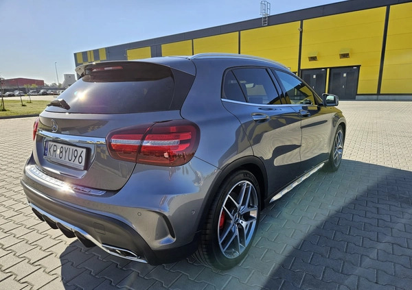 Mercedes-Benz GLA cena 129900 przebieg: 58000, rok produkcji 2018 z Kraków małe 352